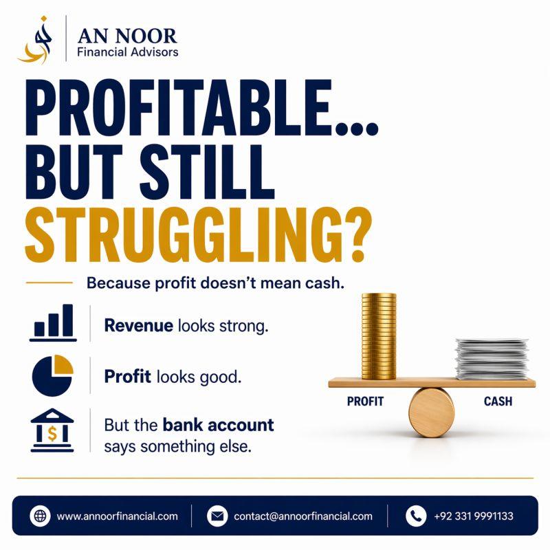 Profit vs Cash Flow: Why Profitable Businesses Still Feel Financial Pressure
