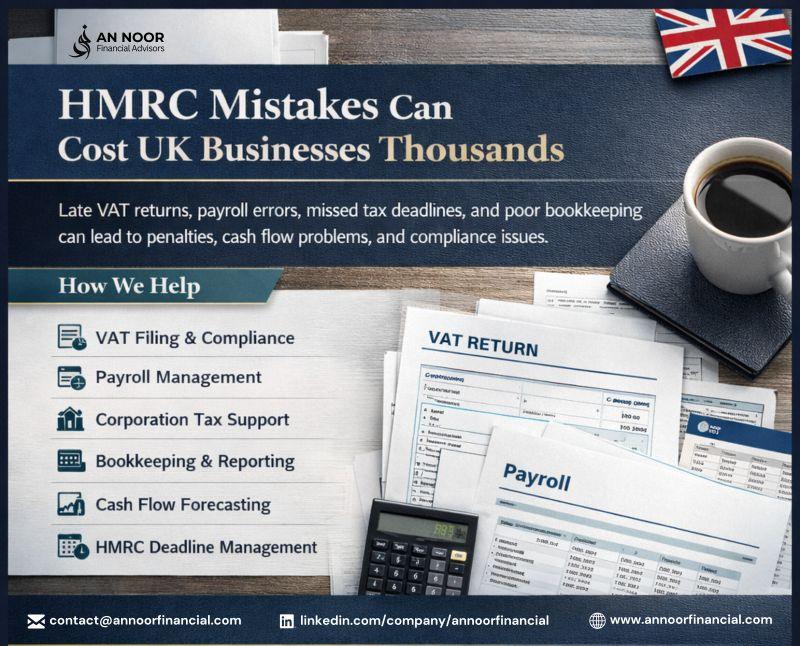 UK HMRC Compliance for Businesses: VAT, Payroll, Corporation Tax and Reporting Discipline